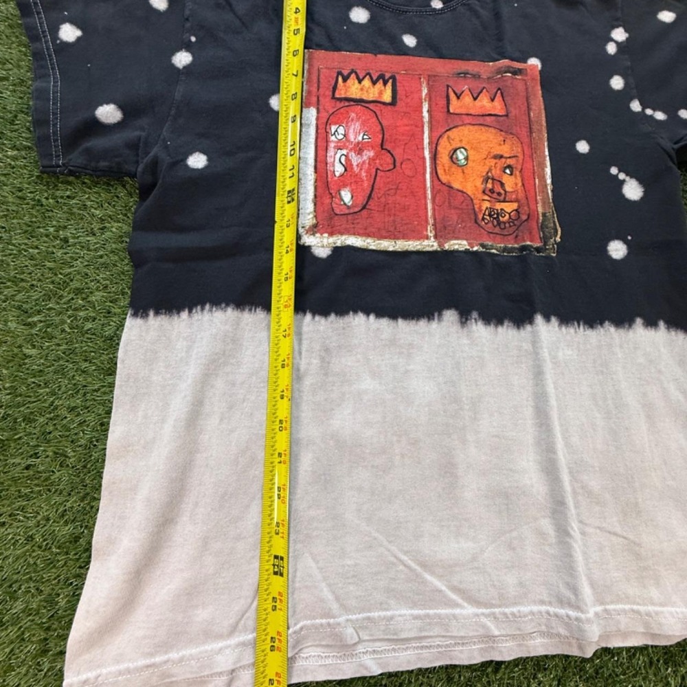 Jean Michel Basquiat Ripple Junction Bleach Dip Splatter Graphic Tee Large - Picture 4 of 5